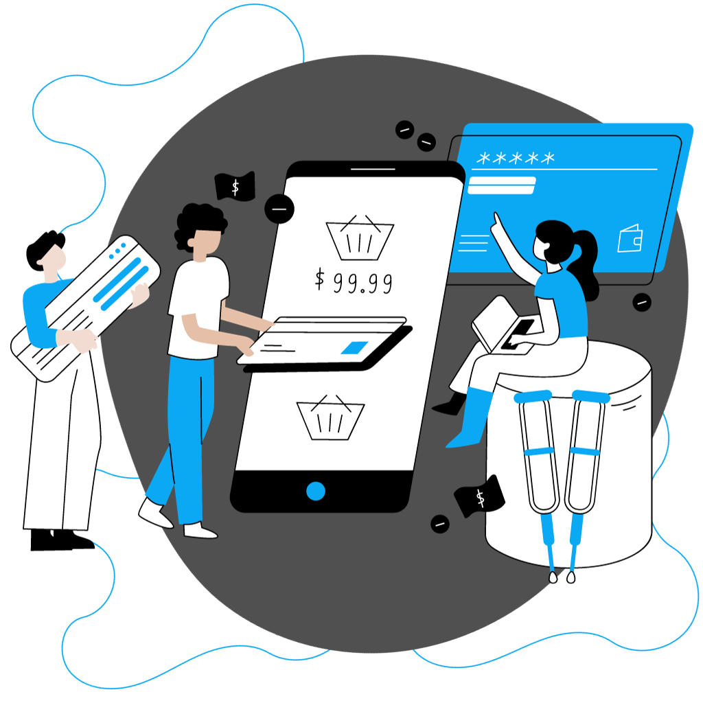 Kyrios Ajudando os clientes